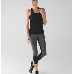 Lululemon Swiftly Tech Racerback Black / Black